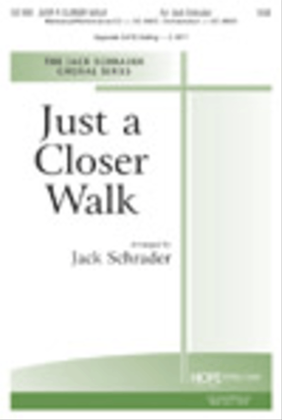 Just a Closer Walk Just a Closer Walk SSA scores gallery preview page 1
