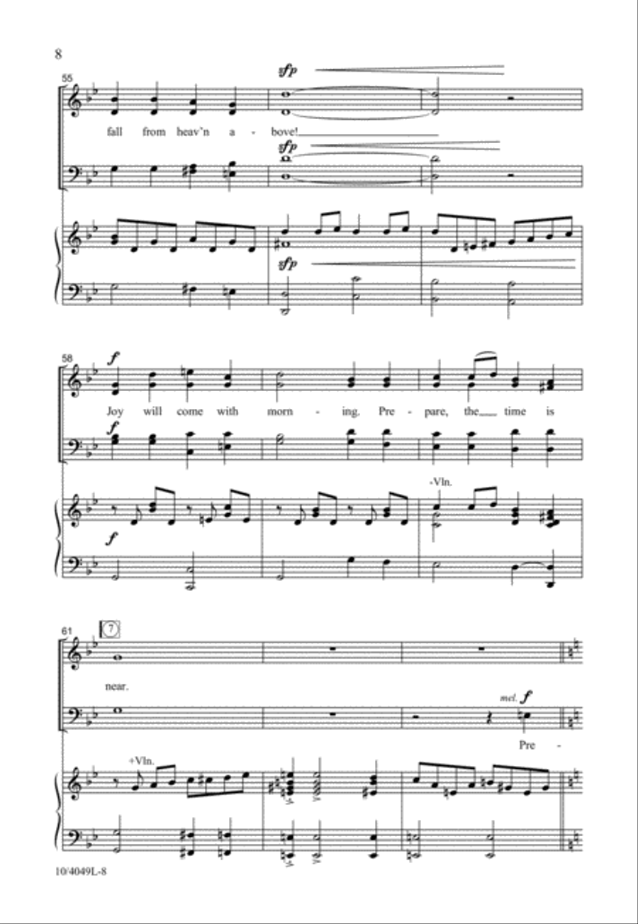 Prepare the Way Prepare the Way 4-Part scores gallery preview page 8