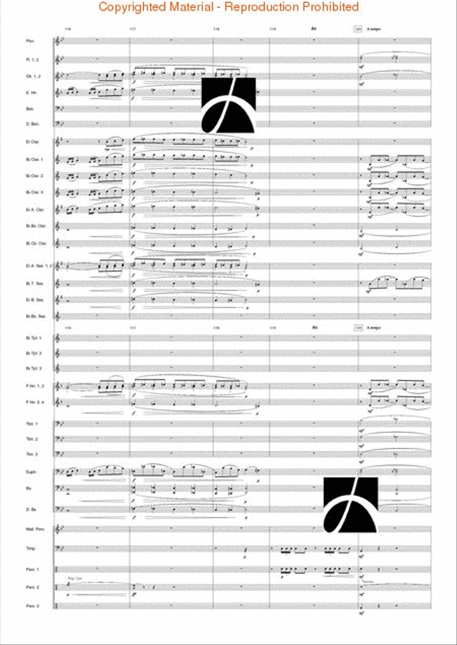 Kraftwerk Concert Band scores gallery preview page 25