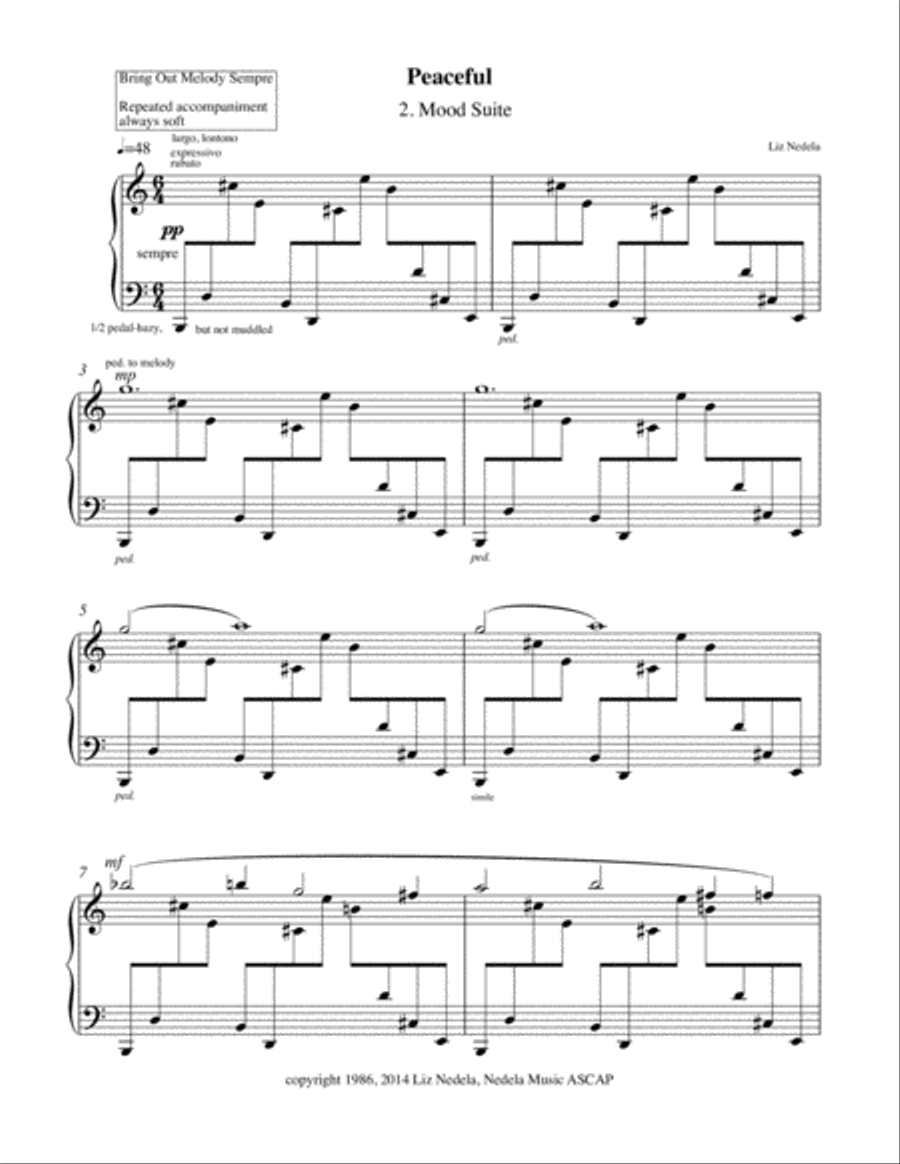 Mood Suite - Complete Score Piano Method scores gallery preview page 6