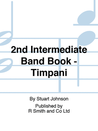 2nd Intermediate Band Book - Timpani