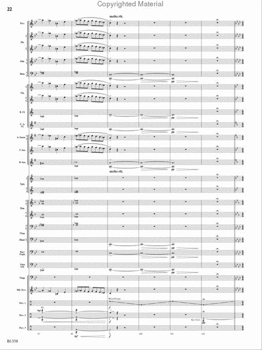 Rock Springs Saga Rock Springs Saga Concert Band scores gallery preview page 20