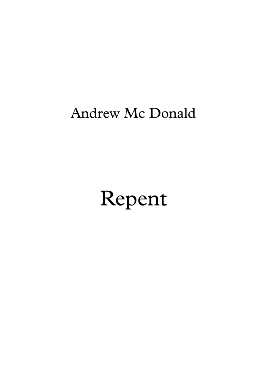 Repent Voice scores gallery preview page 1