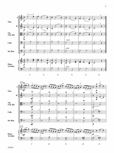 Rondo Presto (from String Quartet K. 157) image number null
