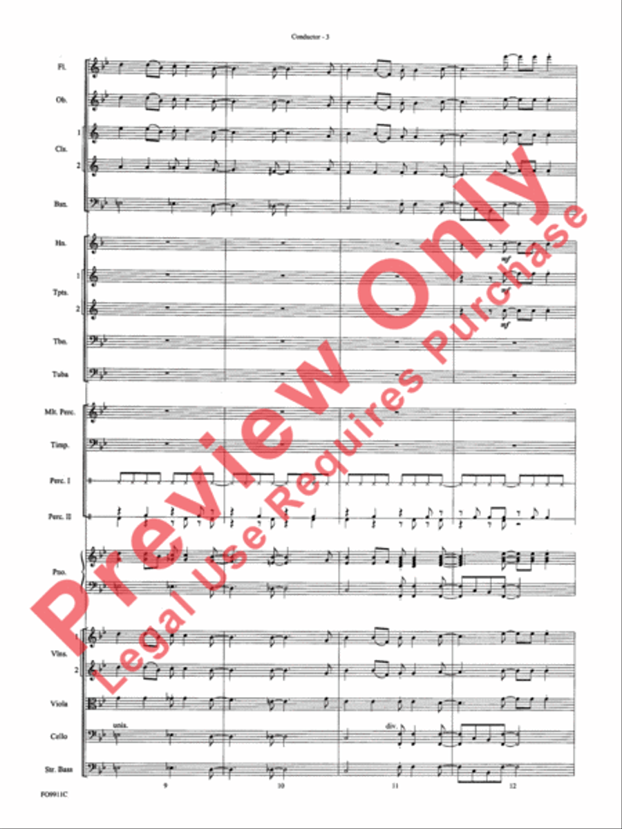 A Charlie Brown Christmas Full Orchestra scores gallery preview page 6