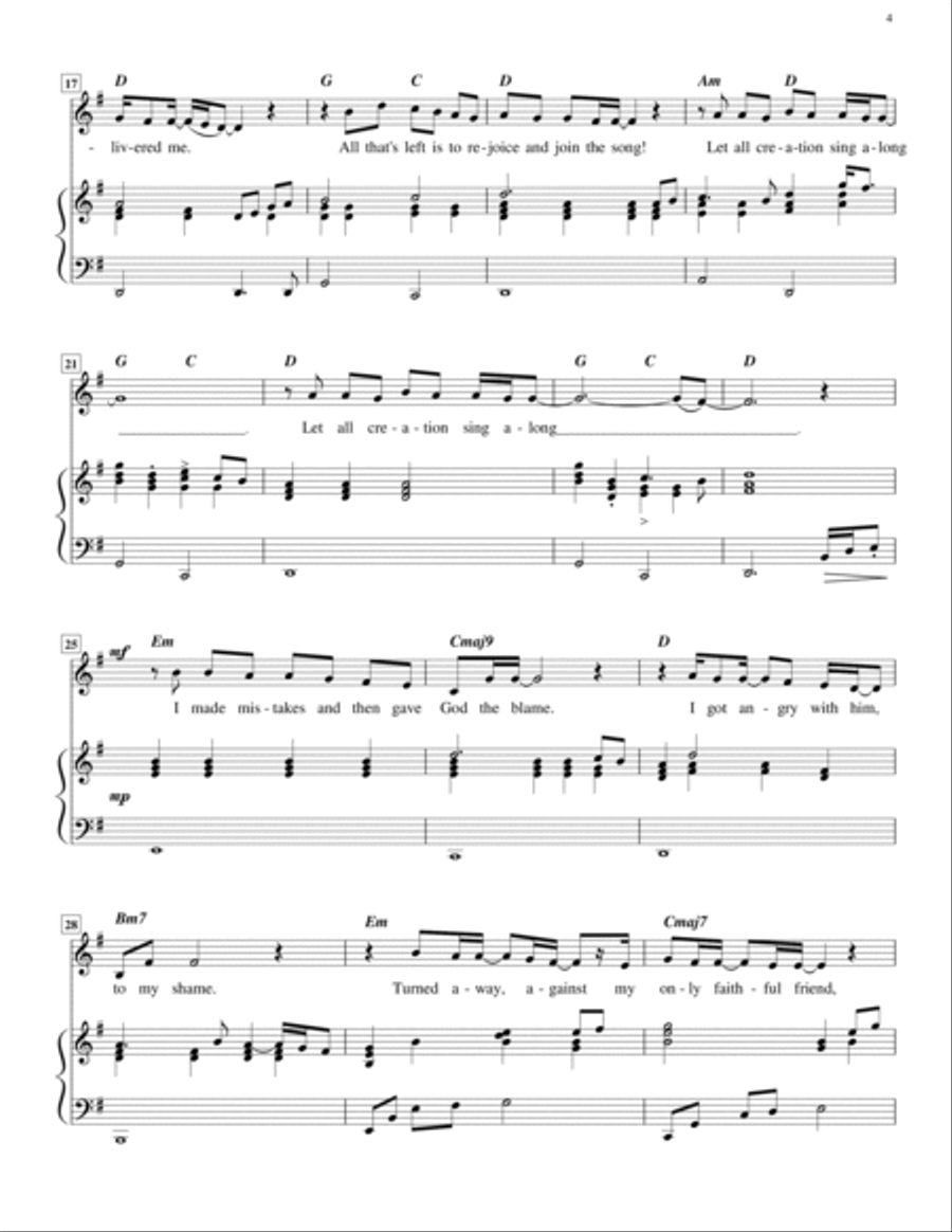 True Songs Songbook Volume 1 (high voice) High Voice scores gallery preview page 4