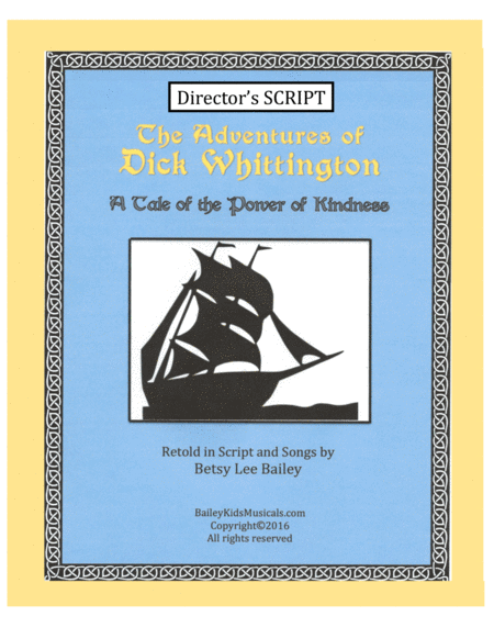 The Adventures of Dick Whittington - Director's Script image number null