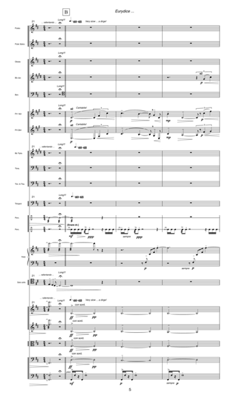 Eurydice ... a tone poem for cello and orchestra (1995) 