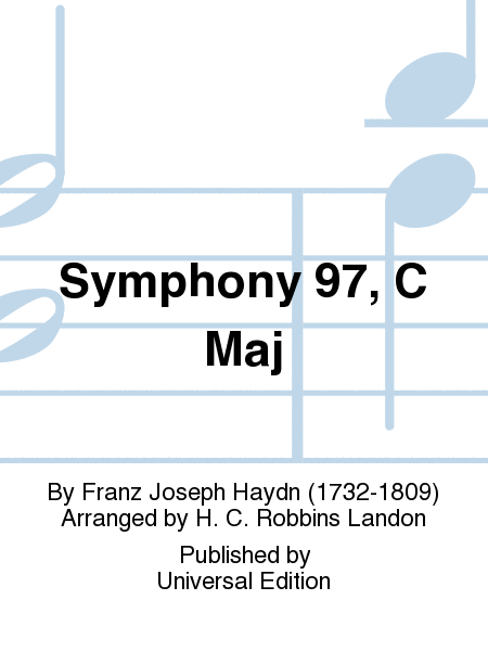 Symphony 97, C Maj