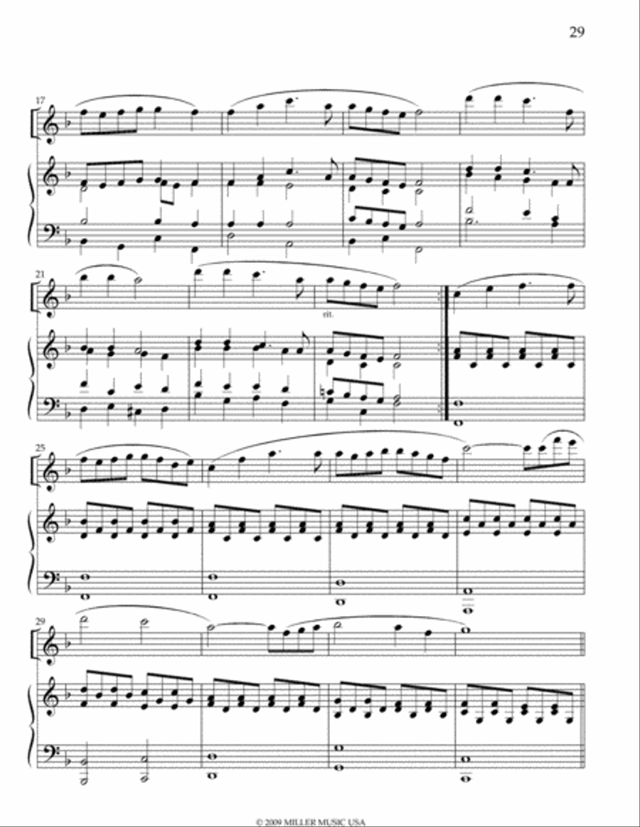 Once In Royal Davids City Flute Solo scores gallery preview page 2