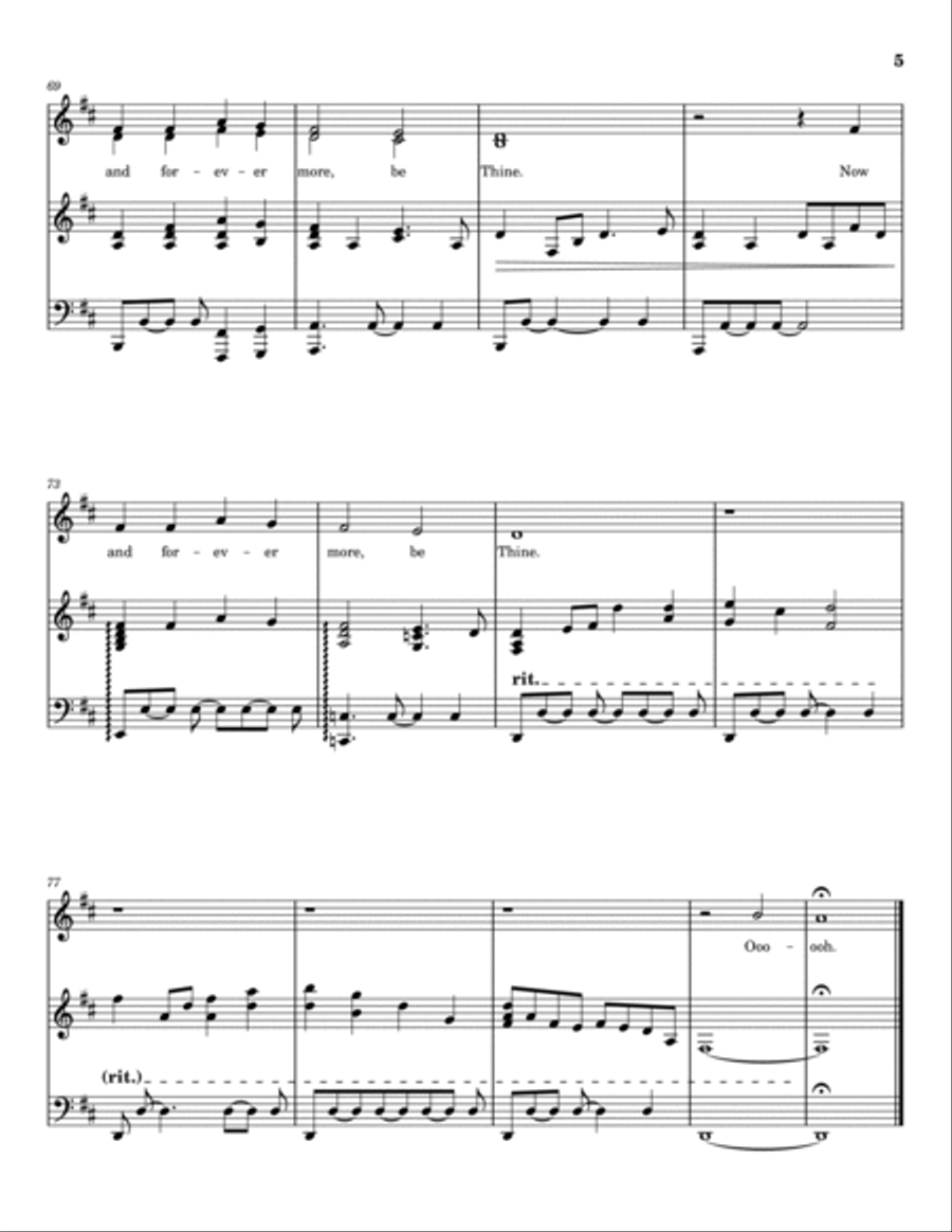 Beautiful Saviour [C Major - Easier Key] Voice scores gallery preview page 6