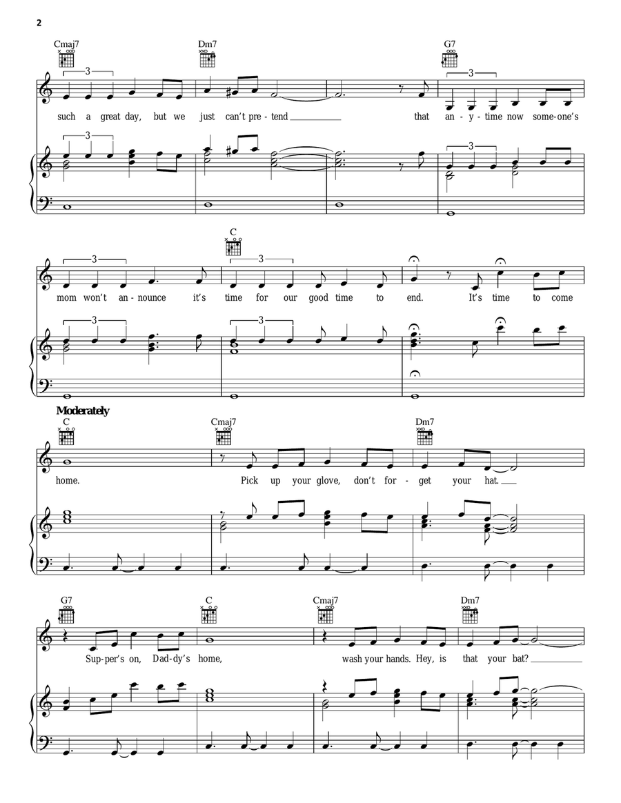 It's Time To Come Home It's Time To Come Home Guitar scores gallery preview page 2