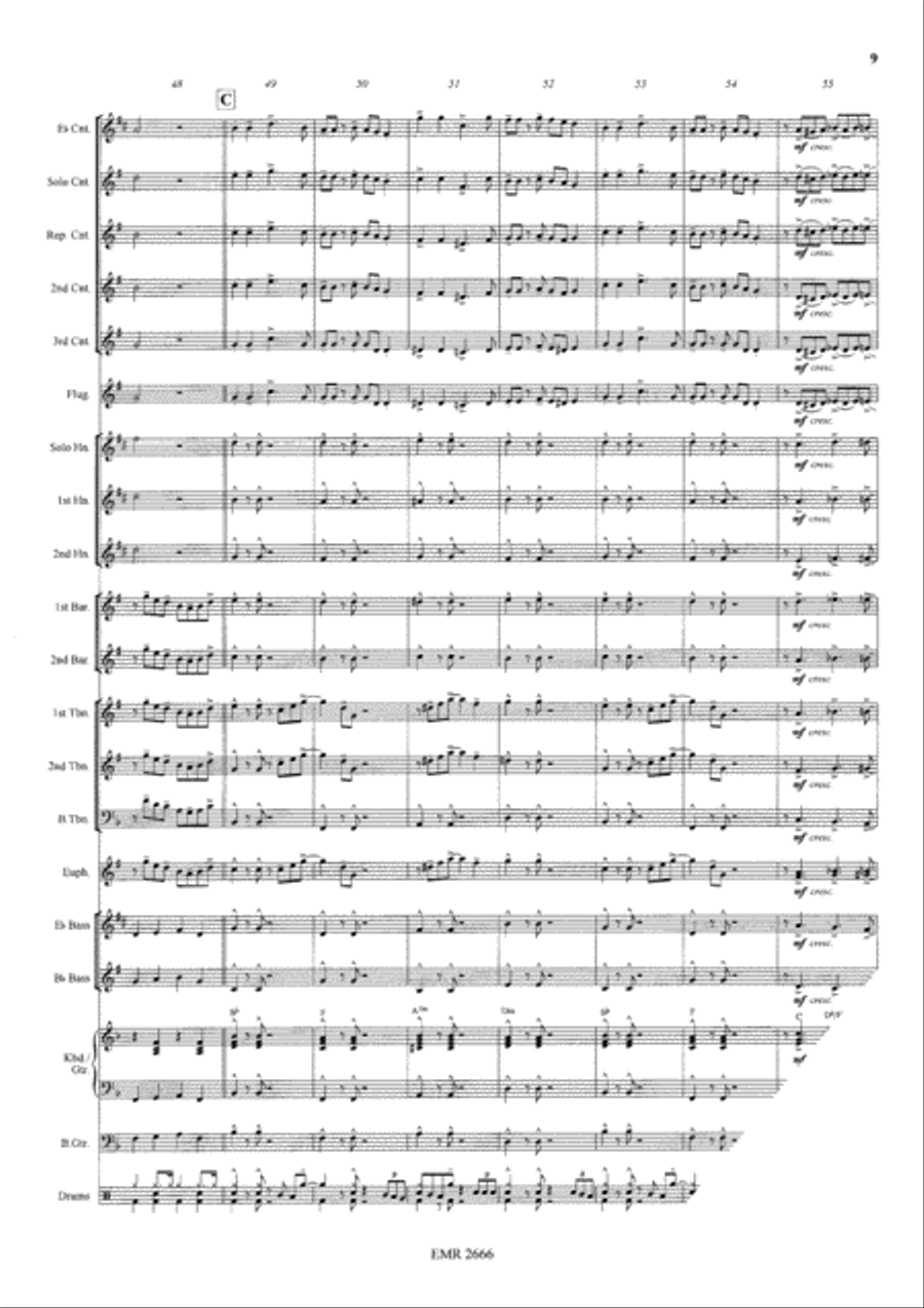 American Patrol Brass Band scores gallery preview page 10
