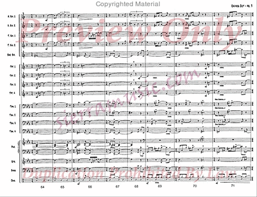 I Worship You Jazz Ensemble scores gallery preview page 10