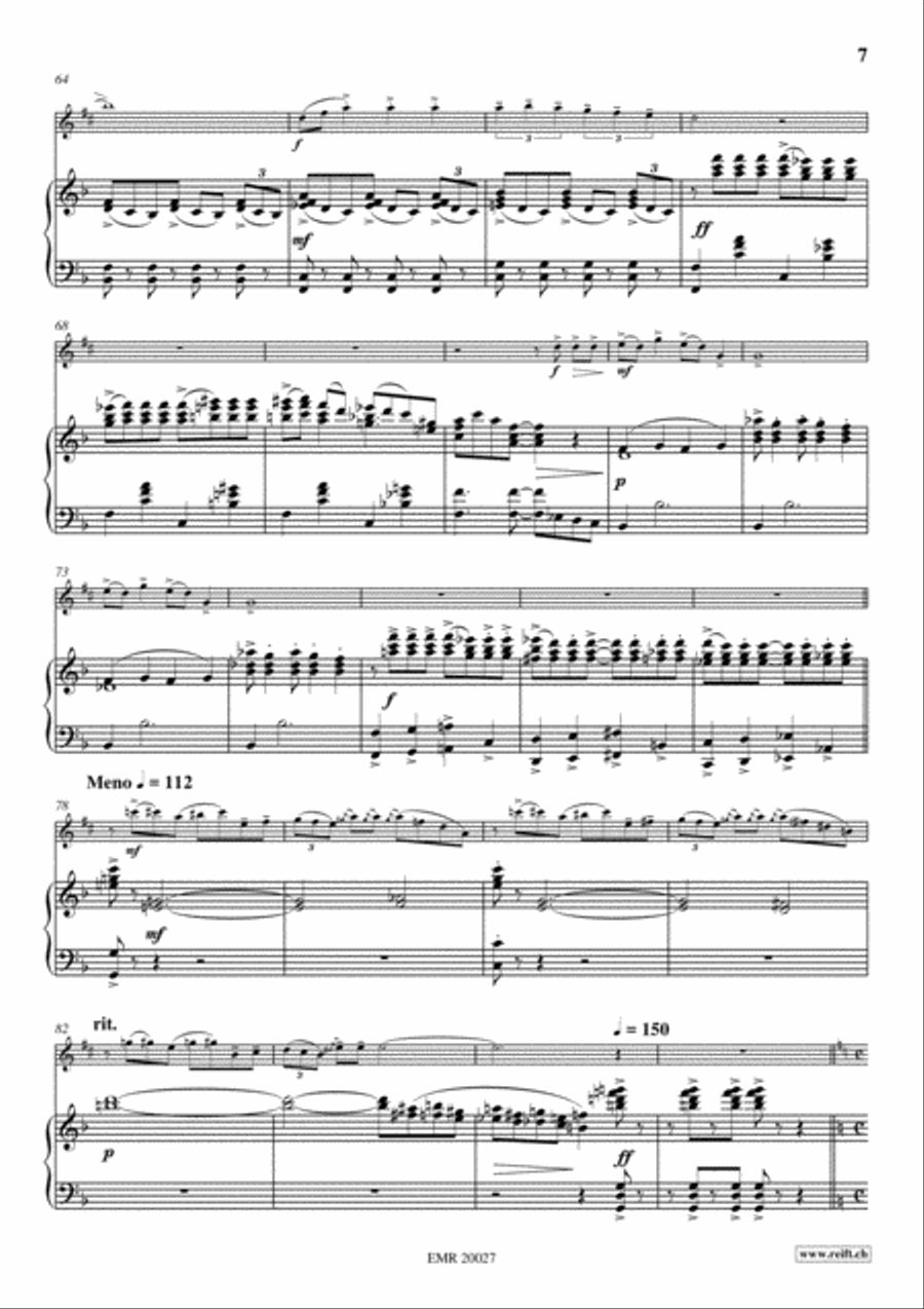 Rhapsody In Blue Alto Saxophone scores gallery preview page 7
