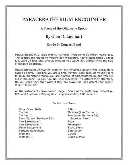 Paraceratherium Encounter image number null