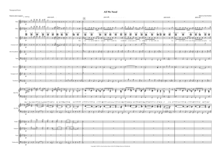 Book cover for All We Need - Score Only
