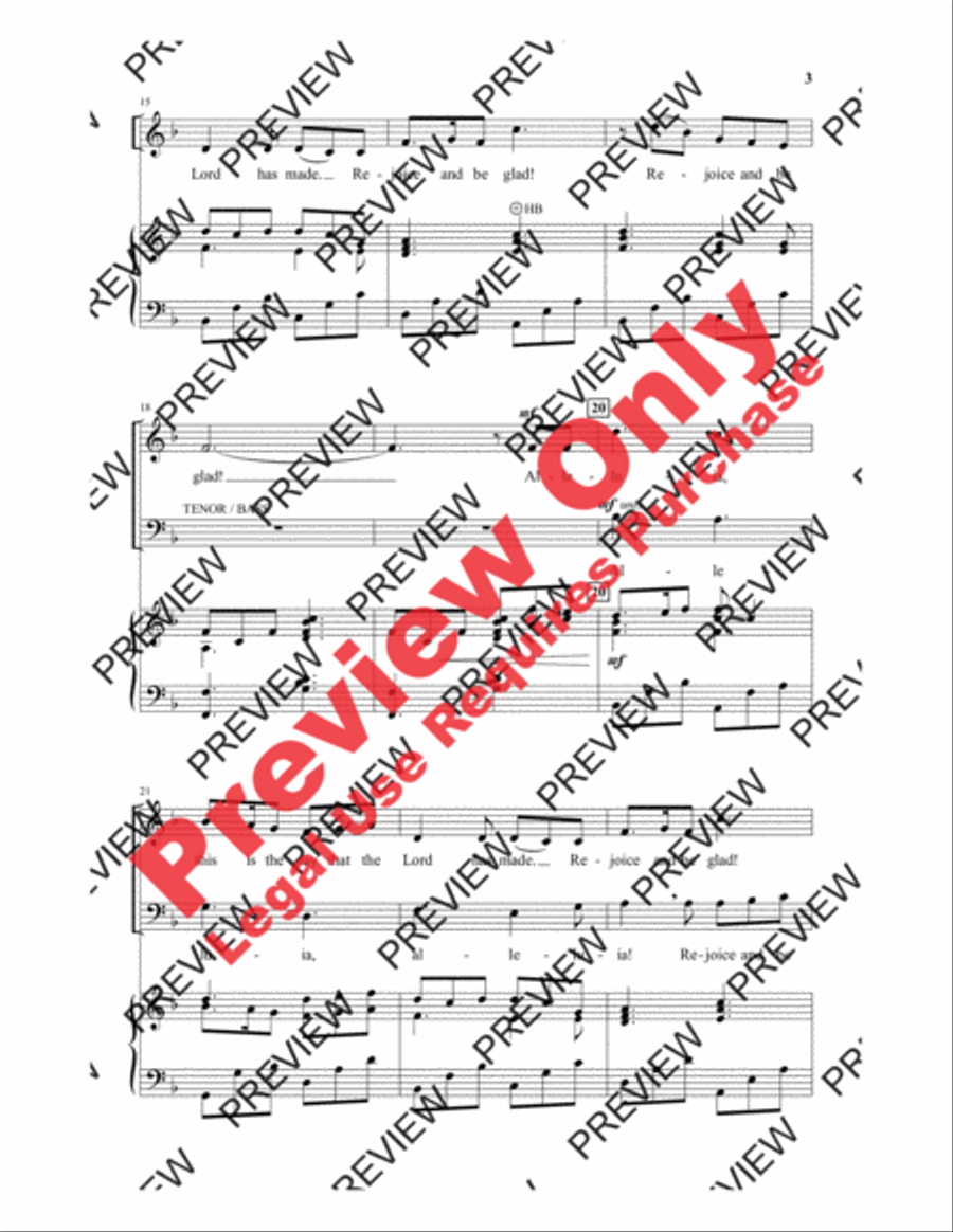 This Is the Day This Is the Day 4-Part scores gallery preview page 3