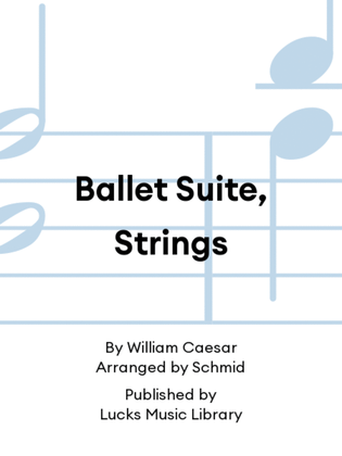 Book cover for Ballet Suite, Strings