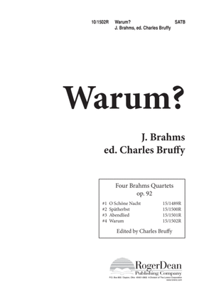 Book cover for Warum