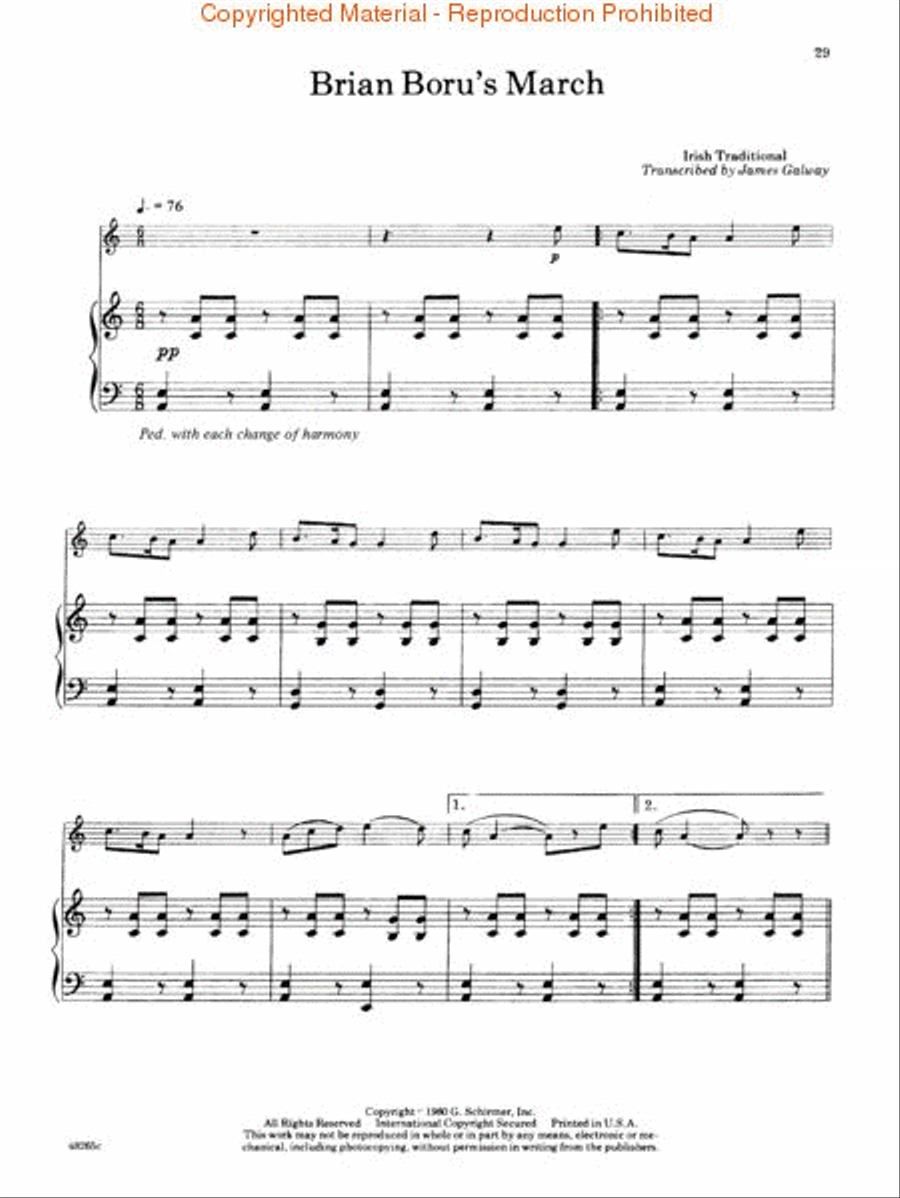 Songs for Annie Flute Solo scores gallery preview page 3