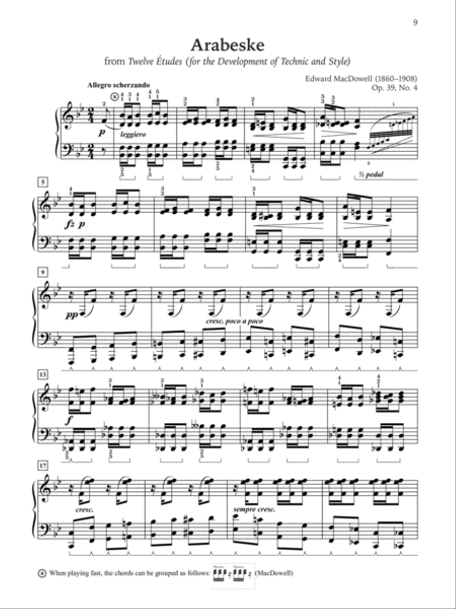 Classics for the Advancing Pianist: Edward MacDowell 1-3 (Value Pack) Piano Solo scores gallery preview page 11