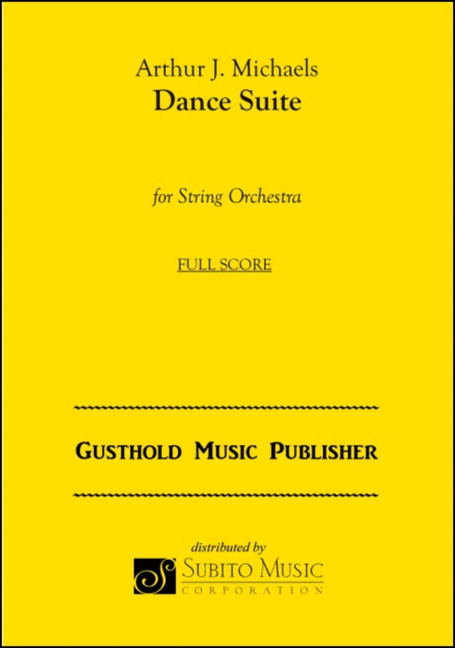 Dance Suite String Orchestra scores gallery preview page 1
