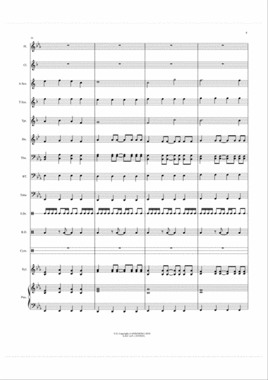 Intrepid Intrepid Concert Band scores gallery preview page 4