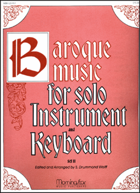 Baroque Music for Solo Instrument & Keyboard, II