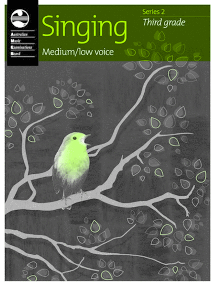 Singing Series 2 Grade 3 Medium Low AMEB Voice scores gallery preview page 1