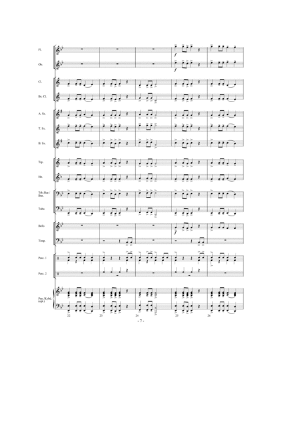 Declarata Declarata Concert Band scores gallery preview page 6