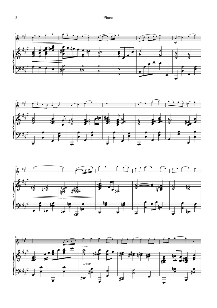 Have Yourself A Merry Little Christmas Violin Solo scores gallery preview page 3
