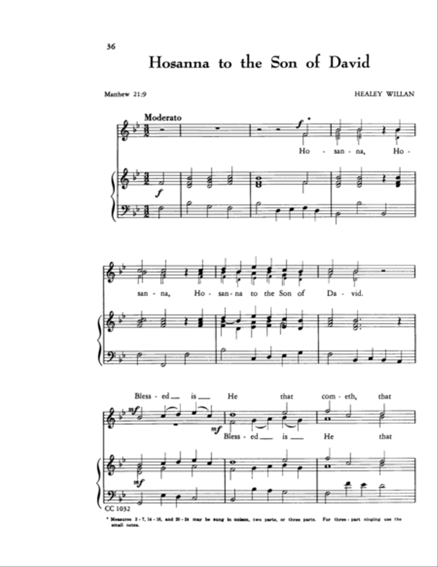 We Praise Thee, Part I We Praise Thee, Part I Unison Choir scores gallery preview page 18
