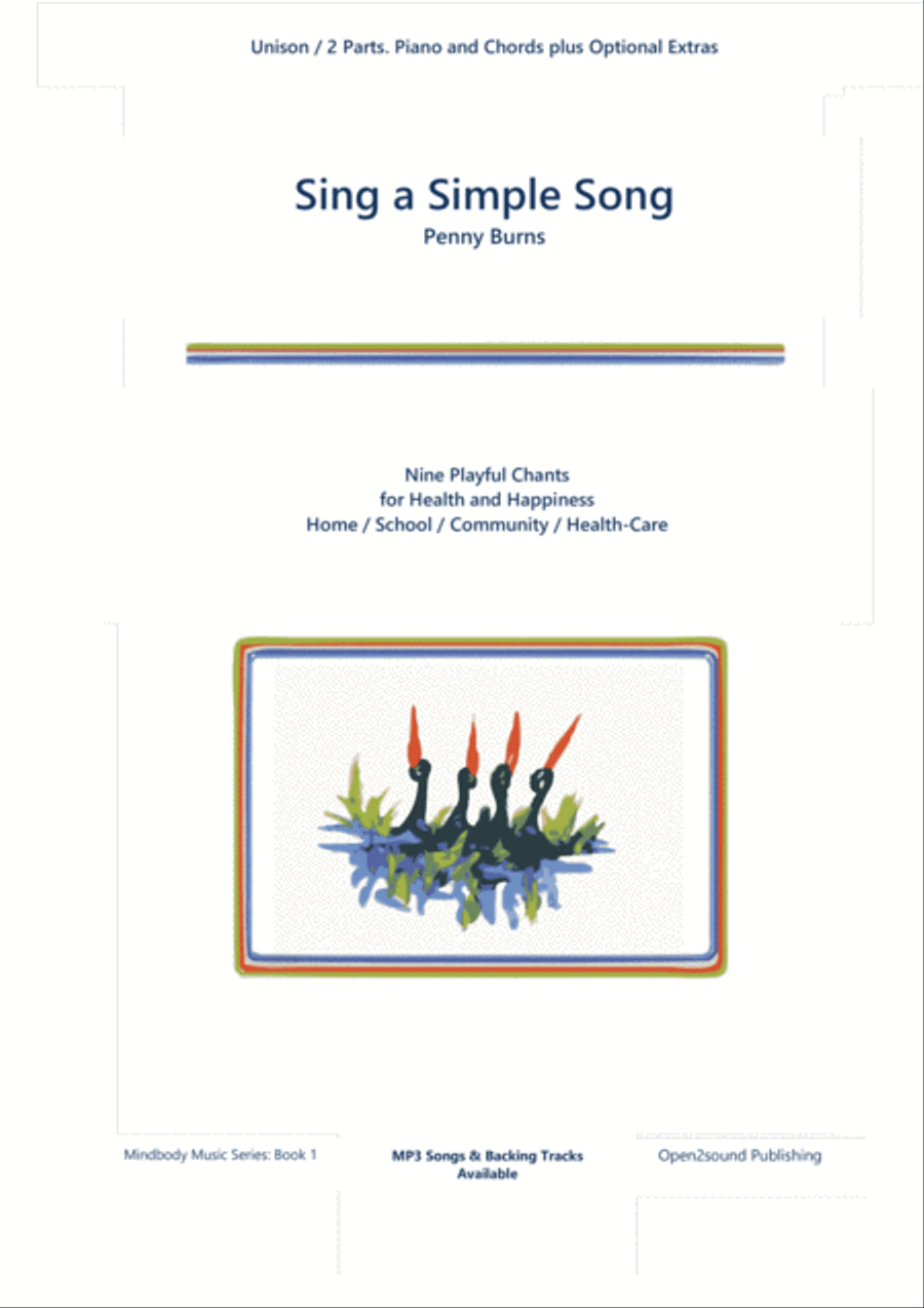 Sing a Simple Song Unison Choir scores gallery preview page 1