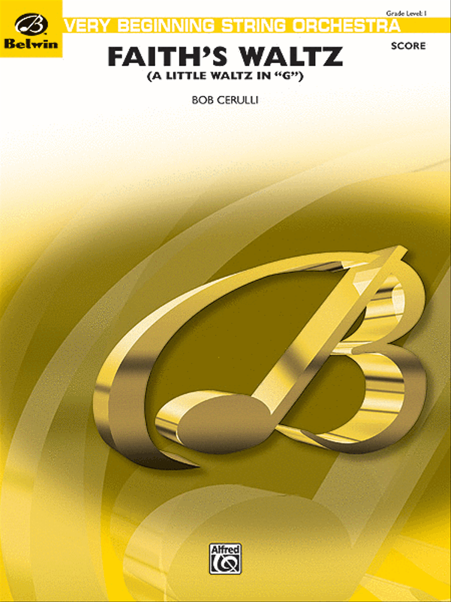 Faith's Waltz by Bob Cerulli String Orchestra - Sheet Music