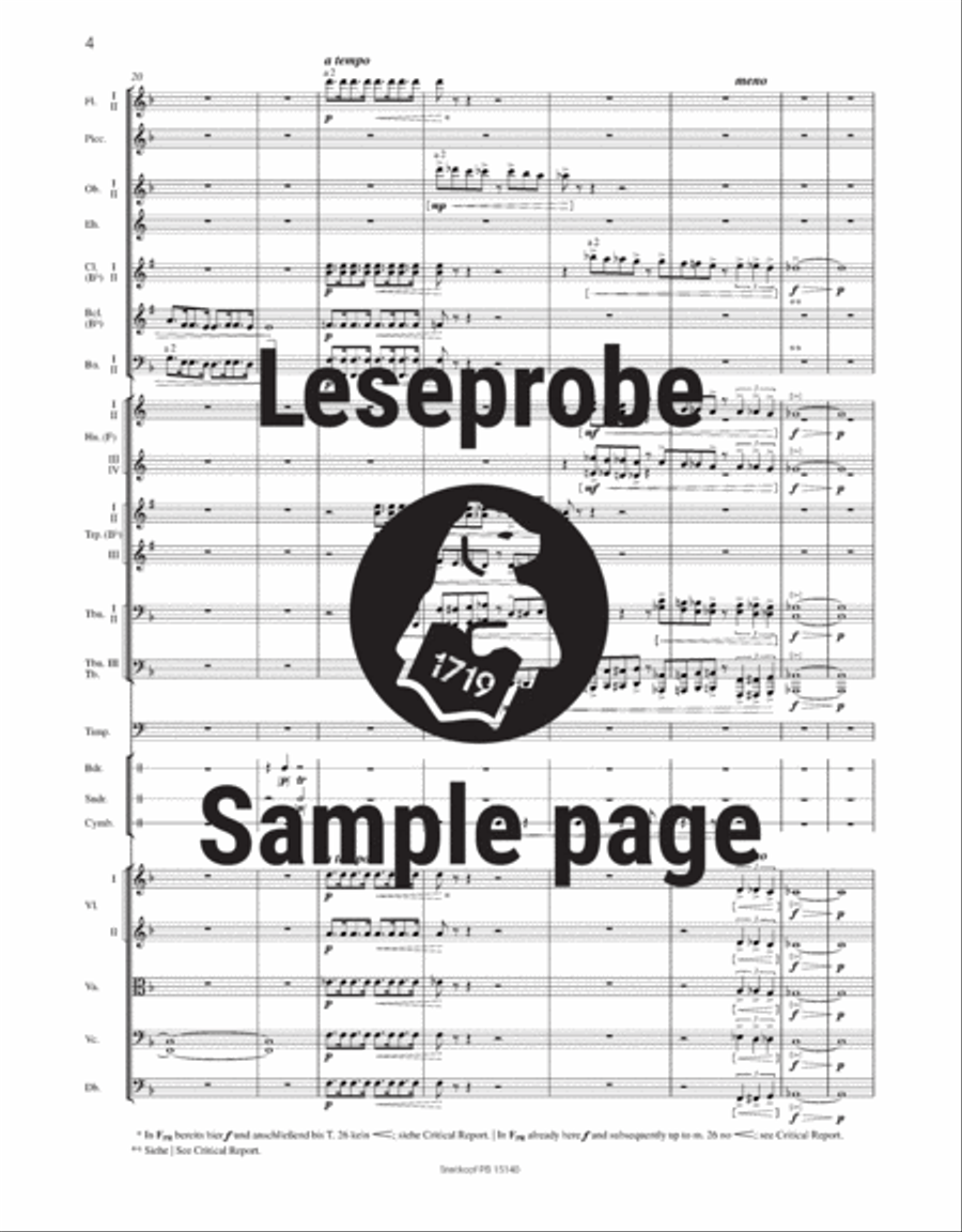 Concerto in F Concerto in F Orchestra scores gallery preview page 5