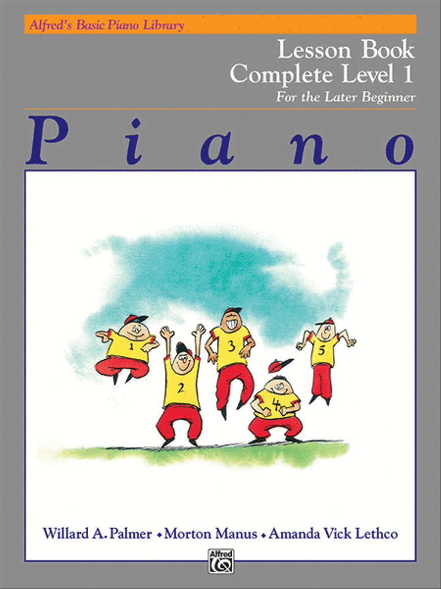 Alfred's Basic Piano Library Technic Complete Piano Method scores gallery preview page 1