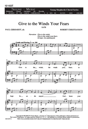 Book cover for Give to the Winds Your Fears