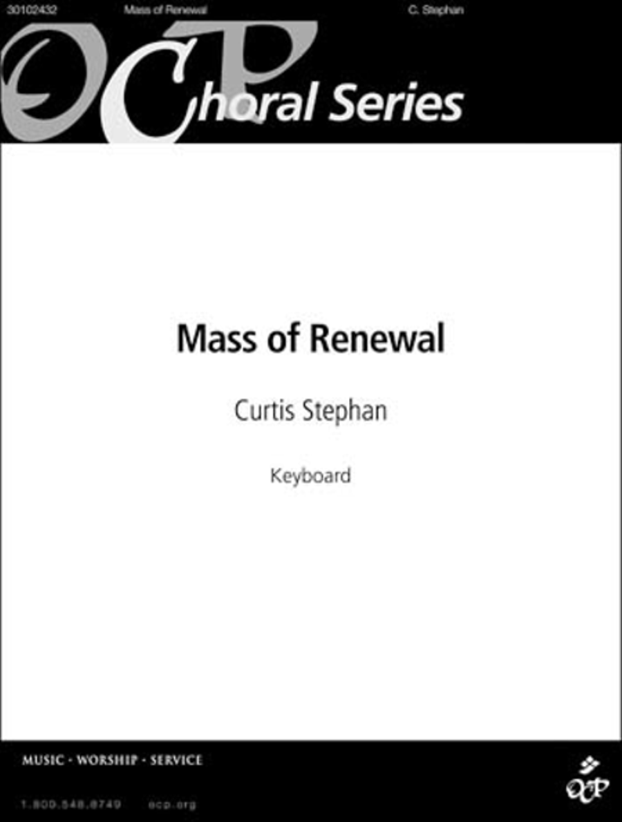 Mass of Renewal Piano and Keyboard scores gallery preview page 1