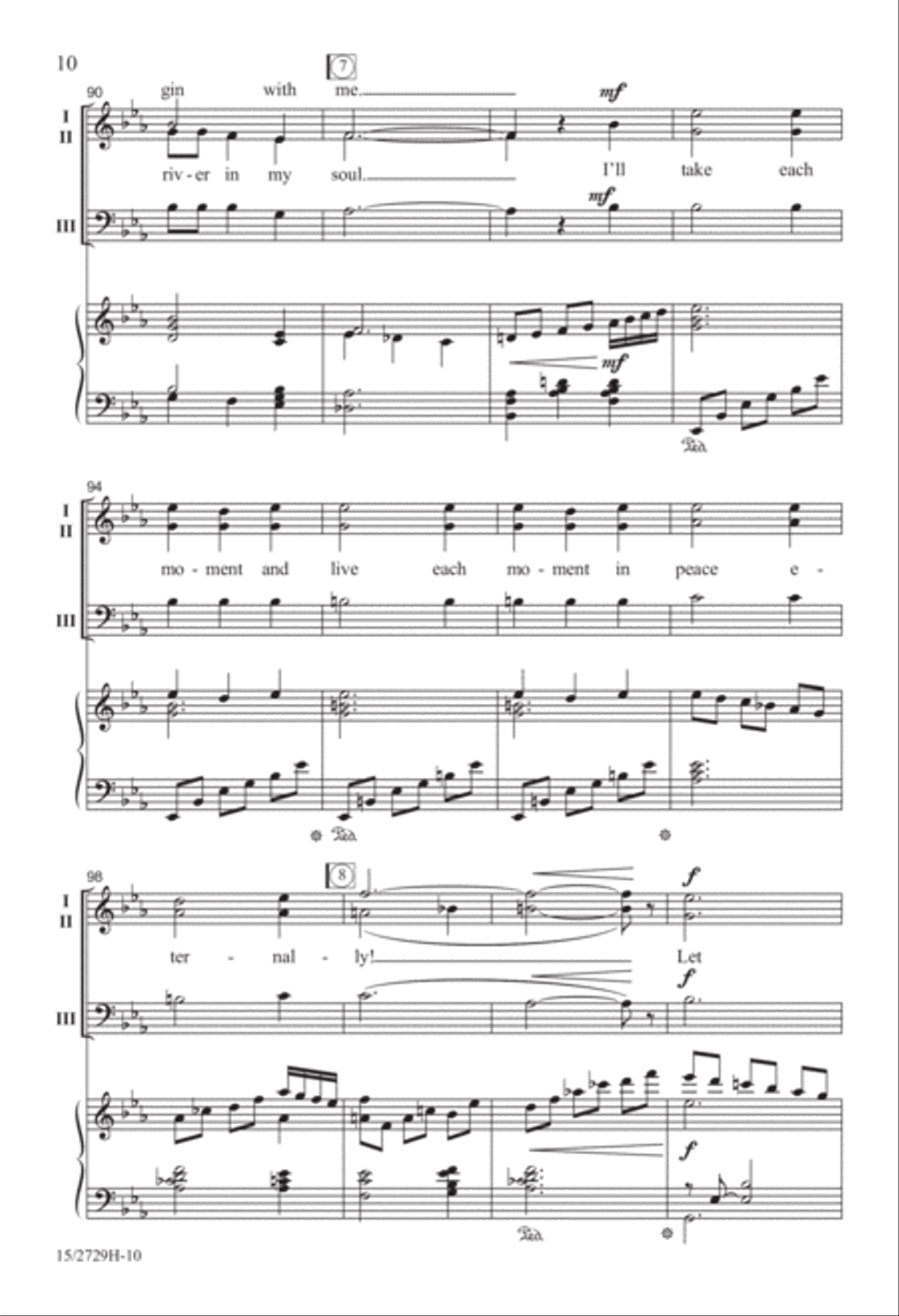 Let There Be Peace Let There Be Peace 3-Part scores gallery preview page 11