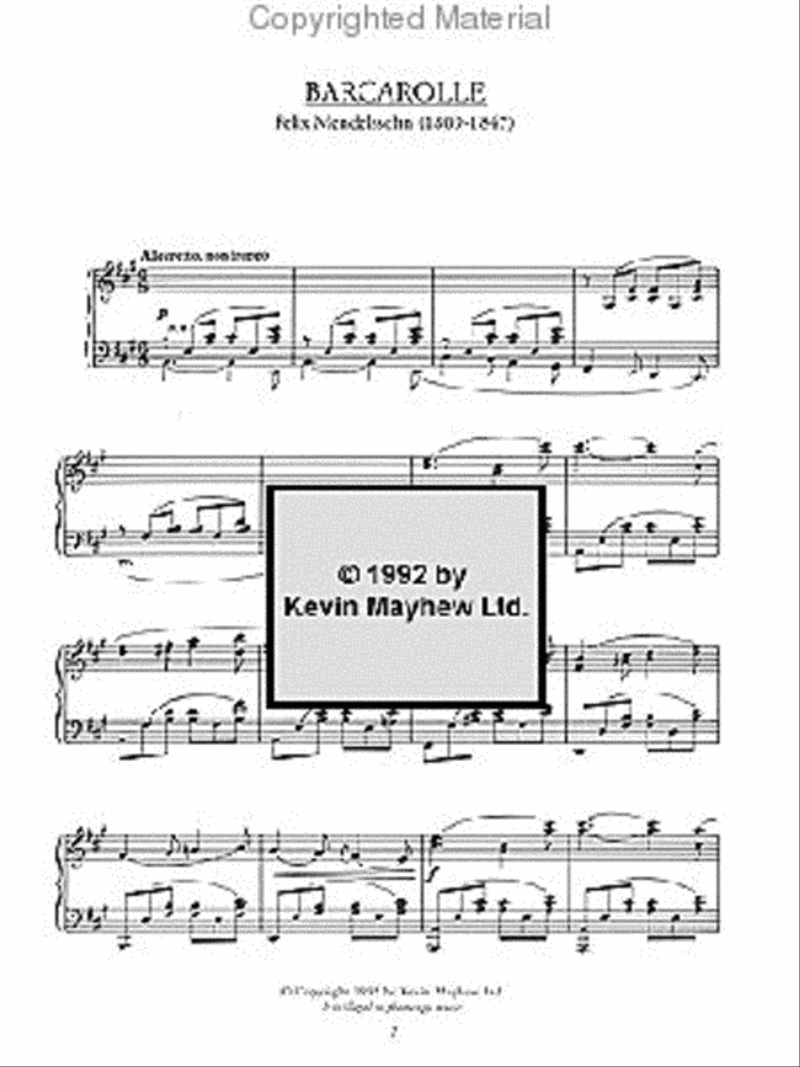 The Piano Music of Mendelssohn Piano Solo scores gallery preview page 2