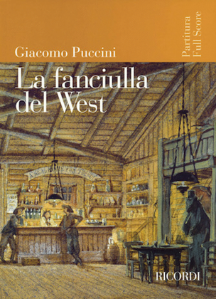 Book cover for La Fanciulla del West