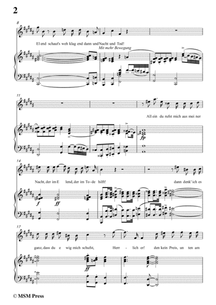 Schubert-Geistliche Lieder,in B Major,for Voice&Piano image number null