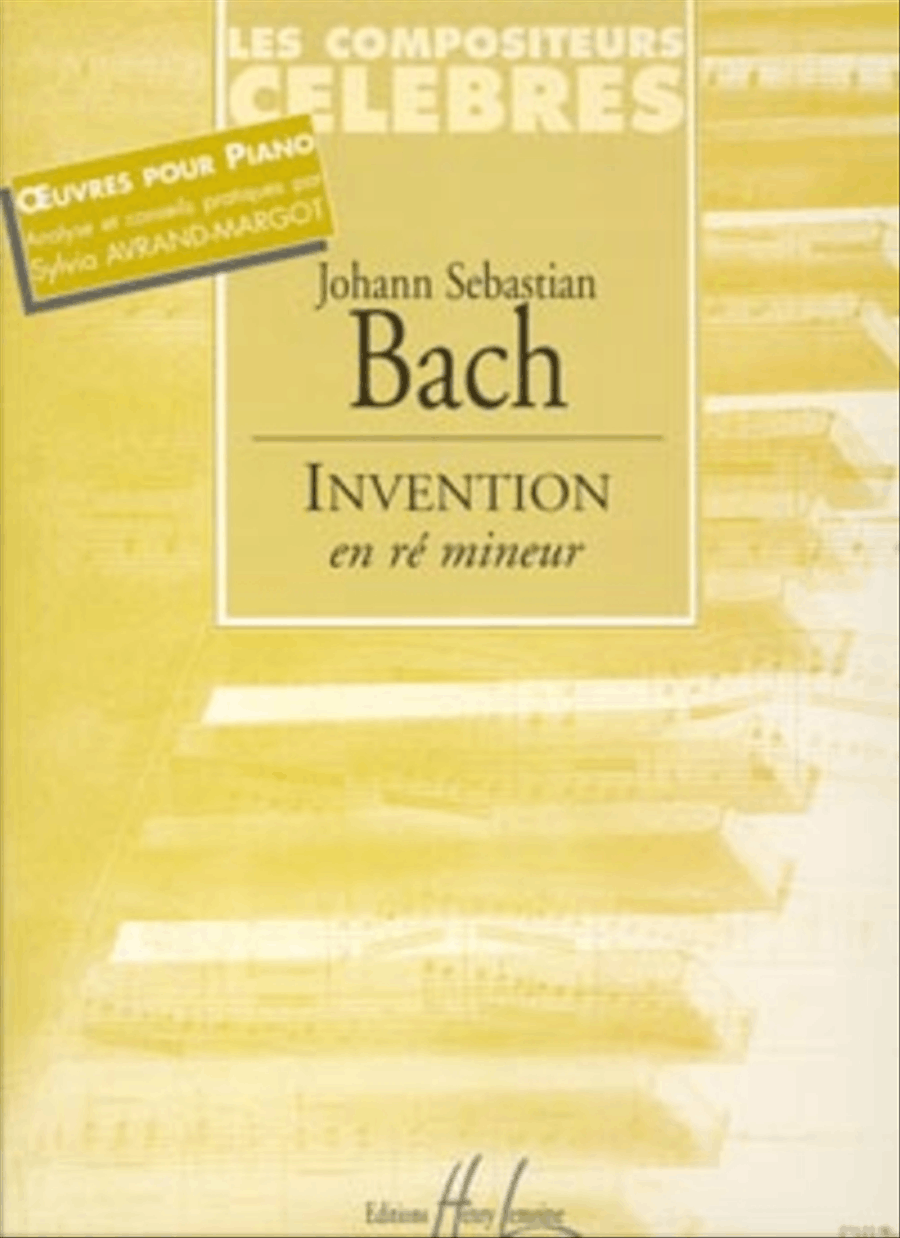 Invention en Re min. Piano Solo scores gallery preview page 1