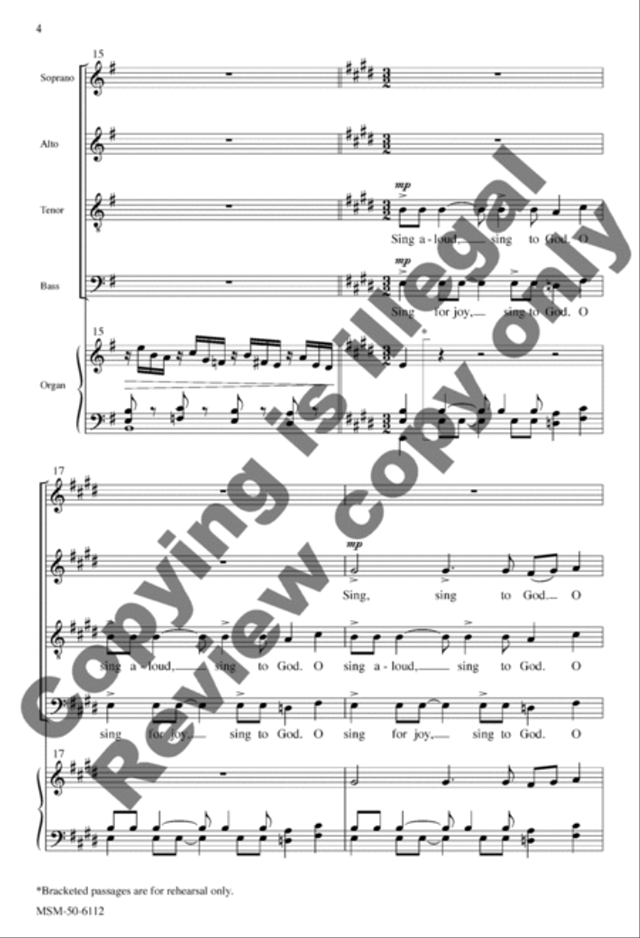 Raise a Song Divisi scores gallery preview page 4