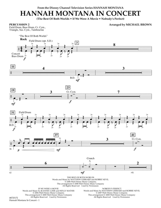 Hannah Montana in Concert - Percussion 2