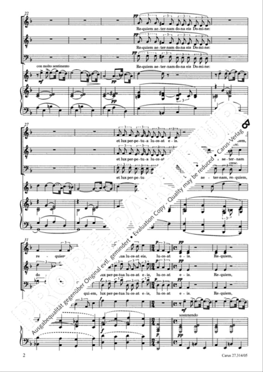Requiem aeternam Requiem aeternam STB scores gallery preview page 3