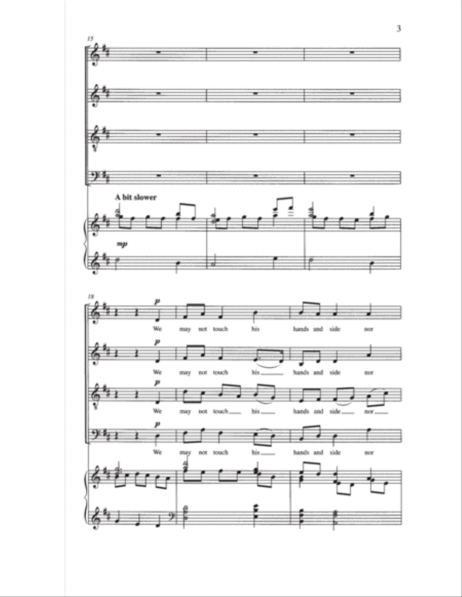 We Walk By Faith We Walk By Faith 4-Part scores gallery preview page 5
