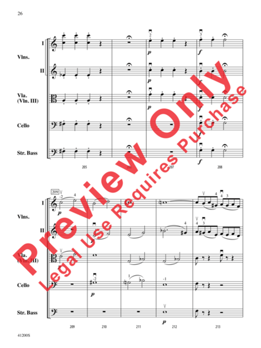 Allegro Molto Allegro Molto String Orchestra scores gallery preview page 27