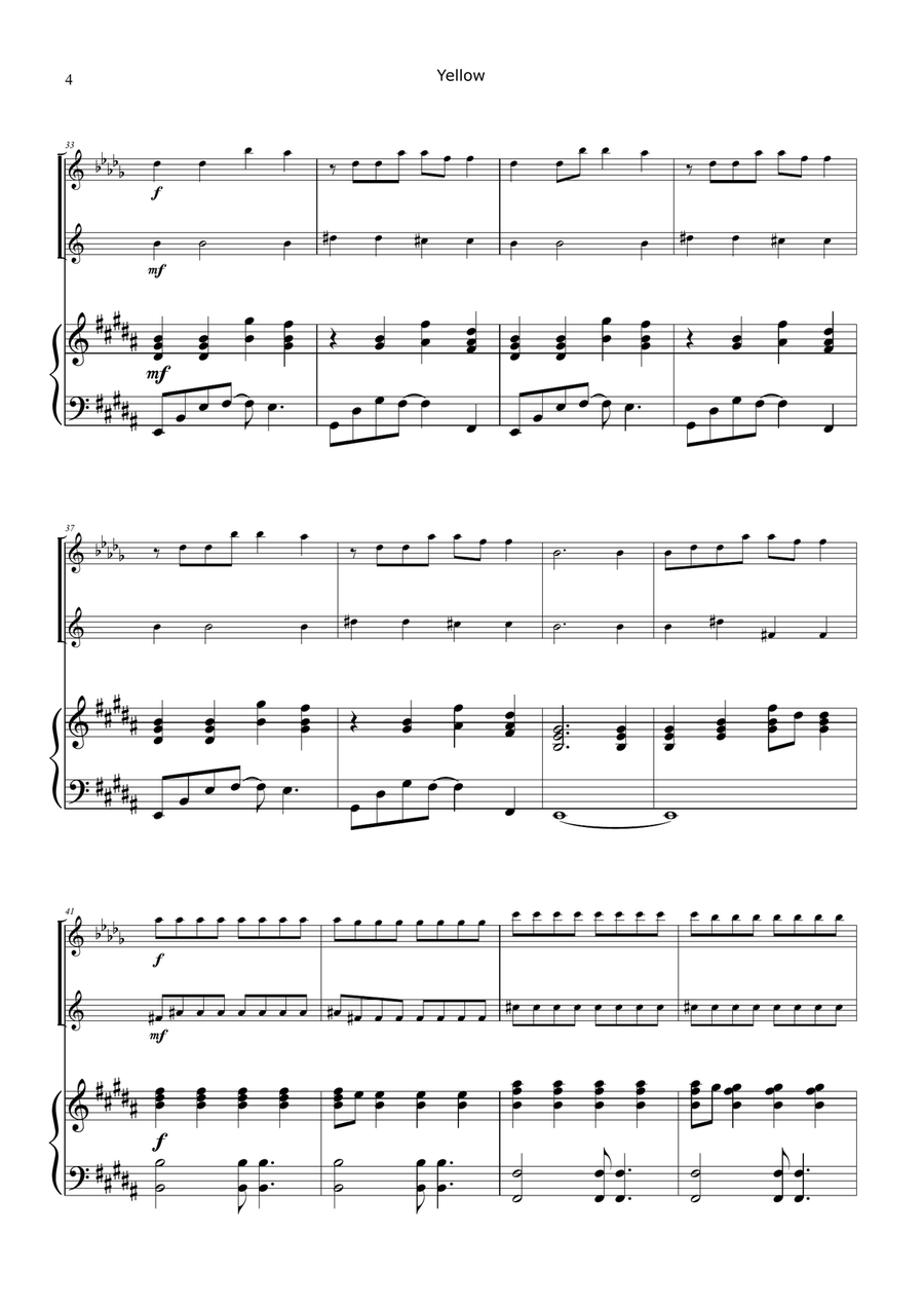Yellow Brass Duet scores gallery preview page 4